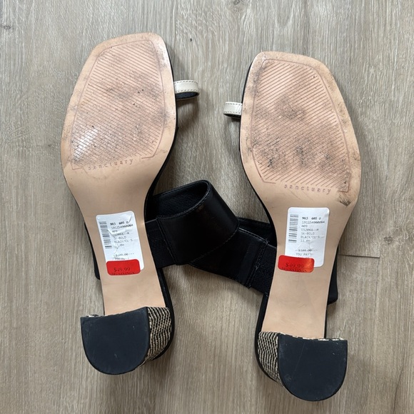 Never Worn Sanctuary block heel sandal - Picture 3 of 3